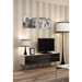 Cama TV stand VIGO 140 30/140/40 white/black gloss - TV cabinets made of furniture boardSTV-ZPM<<<TV