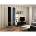 Cama TV stand VIGO 140 30/140/40 white/black gloss - TV cabinets made of furniture boardSTV-ZPM<<<TV