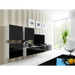 Cama TV Stand VIGO ’180’ 30/180/40 white/black gloss - TV cabinets made of furniture boardSTV-ZPM<<<TV