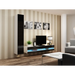 Cama TV stand VIGO NEW 30/180/40 white/black gloss - TV cabinets made of furniture boardSTV-ZPM<<<TV