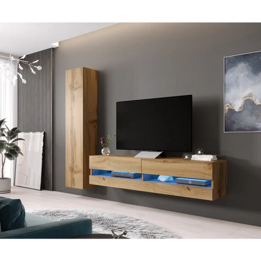 Cama TV stand VIGO NEW 30/180/40 wotan oak - TV cabinets made of furniture boardSTV-ZPM<<<TV cabinetsSTV<<<ActionPL