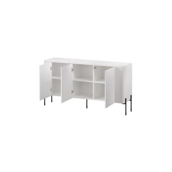 Cama VERA chest of drawers 150x40x80 matt white - Chests of drawers made of furniture