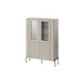 Cama VERA display cabinet 110x40x160 matt cashmere - Buffets and display cabinets on a wooden baseBIW-PDR<<<Buffets