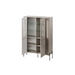Cama VERA display cabinet 110x40x160 matt cashmere - Buffets and display cabinets on a wooden baseBIW-PDR<<<Buffets