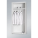 Cama wardrobe SAMBA white/black gloss - Openable cabinetsSZF-OTW<<<WardrobesSZF<<<ActionPL