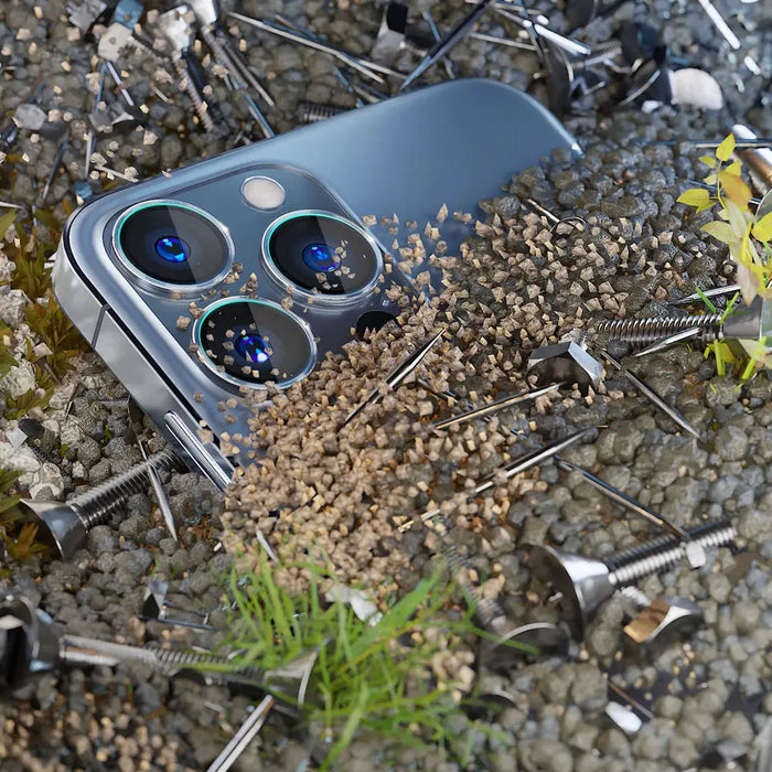 Camera glass for iPhone 14 Plus 9H for 3mk Lens Protection Pro series lens - silver - *Kategoria tymczasowa<<<HurtelXML