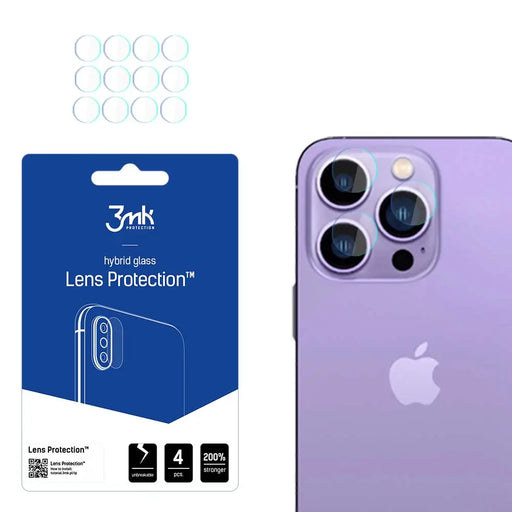 Camera Glass For iPhone 14 Pro Max / 14 Pro 7H For 3mk Series Lens Protection Lens - *Kategoria tymczasowa<<<HurtelXML