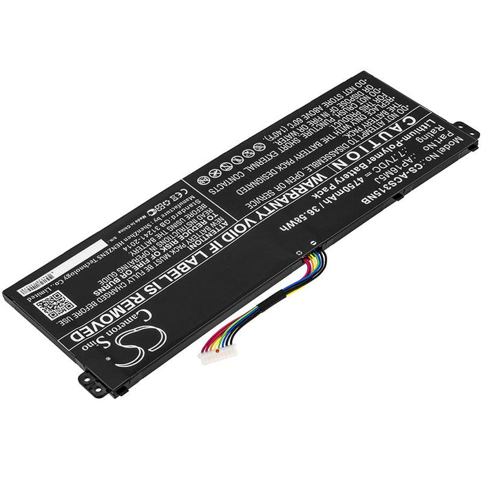 Laptop battery ACER AP16M5J Aspire 3 A315-21 LIPo 7.7v 4750mA Cameron Sino