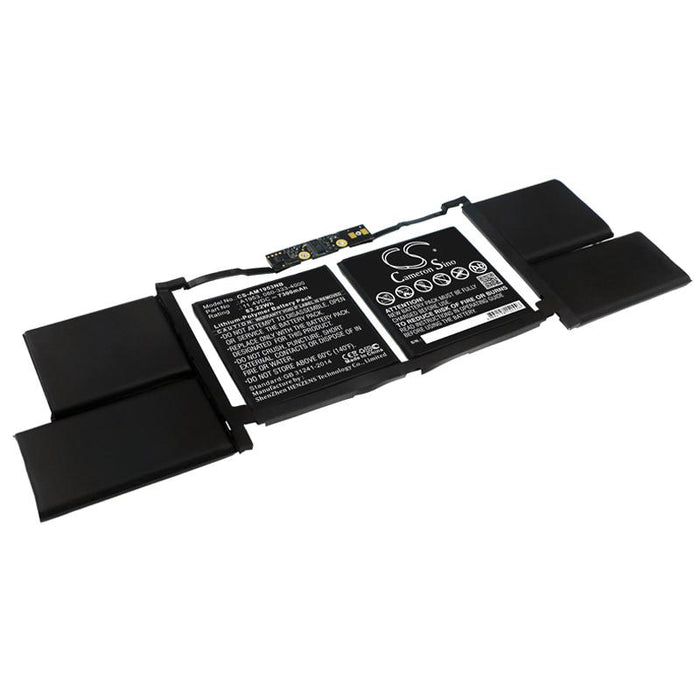 Laptop battery Apple MacBook Pro 15 inch TOUCH BAR A1990 2019 A1953 LiPo 11.4V 7300mAh CAMERON SINO