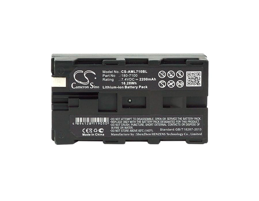 Battery for barcode scanner AML M7100 M7220 180-7100 LiIon 7.4V 2200mAh Cameron Sino