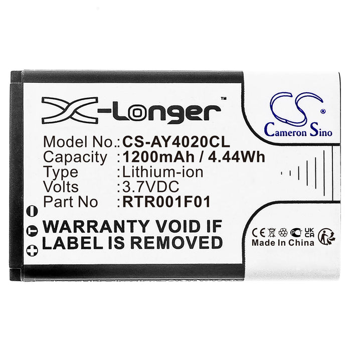 Avaya 4027 Phone Battery; Alcatel DECT 8262 3.7V 1200mAh LiIon CAMERON SINO