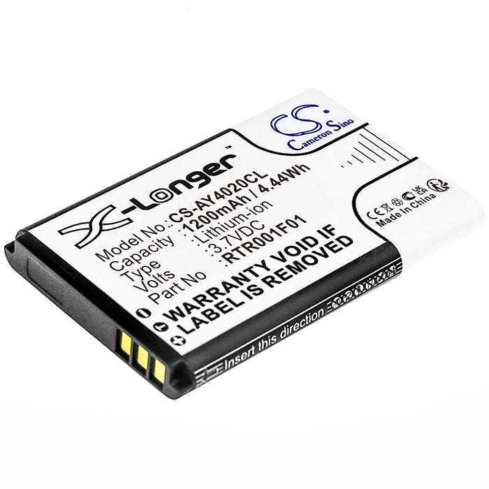 Avaya 4027 Phone Battery; Alcatel DECT 8262 3.7V 1200mAh LiIon CAMERON SINO