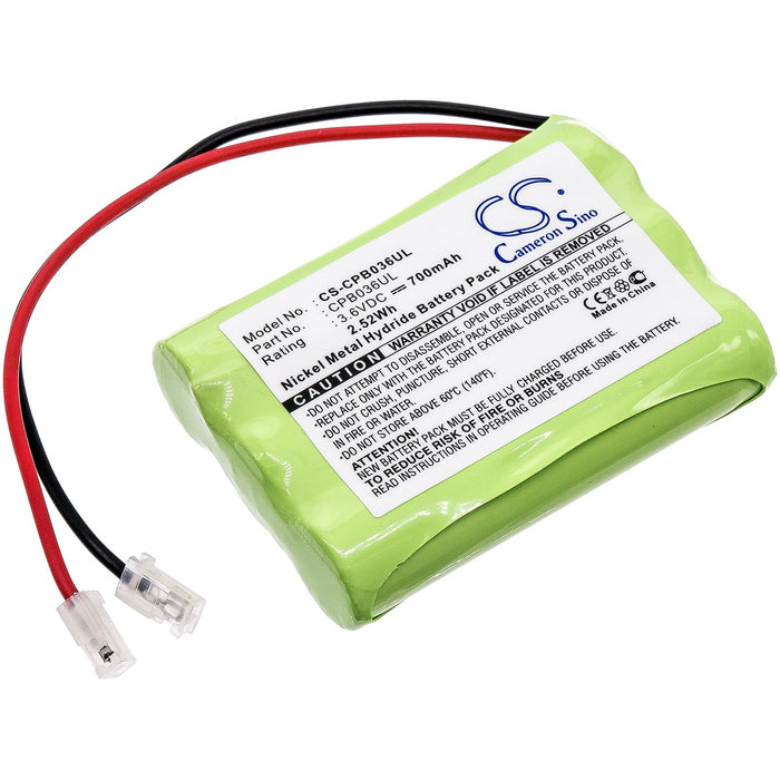 Phone battery 3* AAA 3.6V NiMH 700mAh GPT207 /universal conector/ for Panasonic KX-TC1210 Cameron Sino