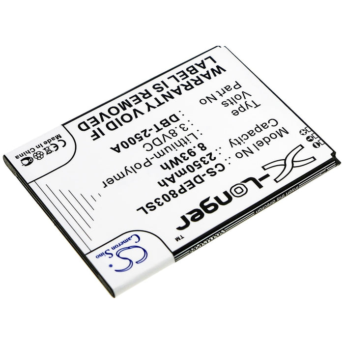 Mobile phone battery DORO 8035, DSB-0170 DBT-2500A LiPo 3.8V 2350mAh CAMERON SINO