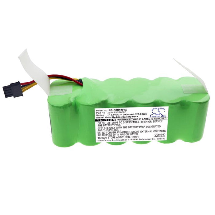 Vacuum cleaner battery Ecovacs Deebot CR120, Deebot KK-8 NIMH 14.4V 2000mAh CAMERON SINO