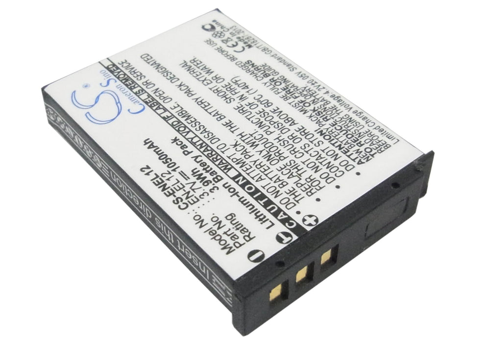 Camera battery NIKON EN-EL12 Li-Ion 3.7V 1050mAh Cameron Sino