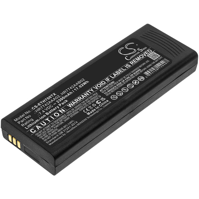 Battery for Cassidian P3G TPH700 radio station HR7742AAA02 Liion 7.4V 2300mA Cameron Sino