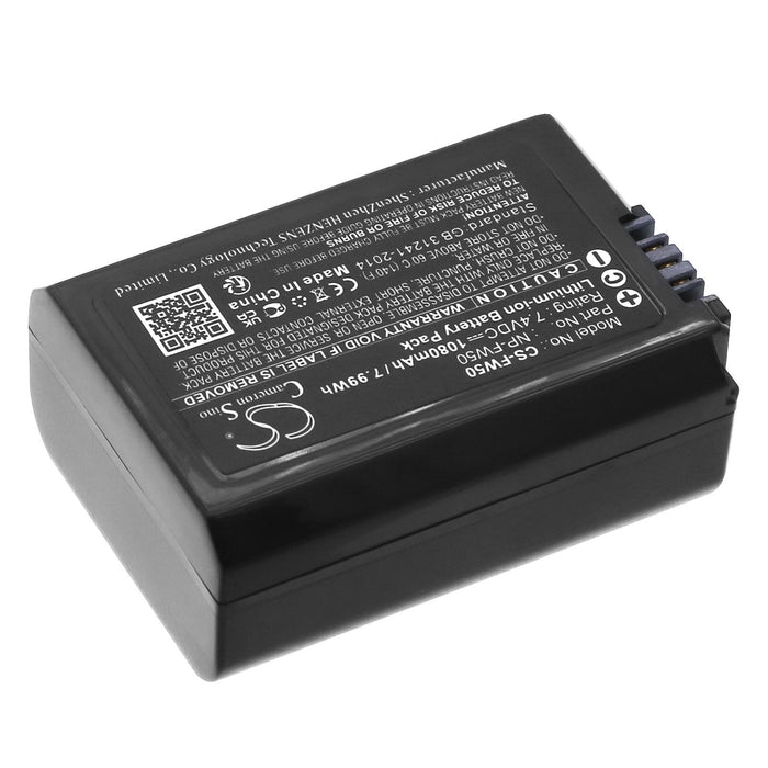 Camera battery Sony NP-FW50 LiIon 7.4V 1080mAh Cameron Sino