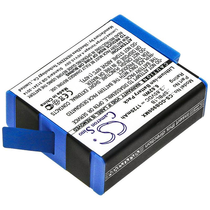 GO PRO Hero 9 Camera Battery; HERO 10; Hero 11; Hero 12 AHDBT-901 3.85V 1720mAh LIIon Cameron Sino