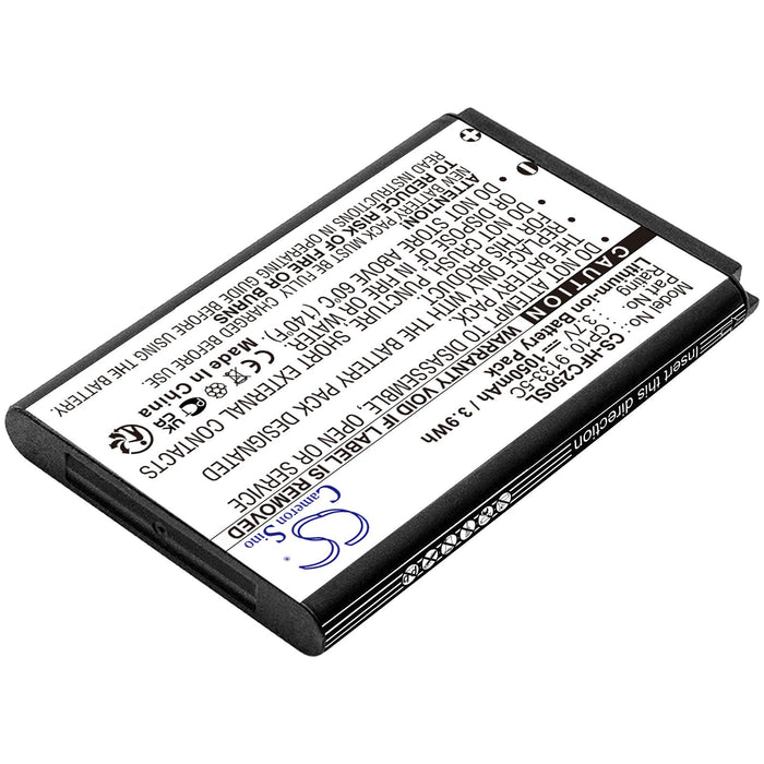 Mobile phone battery DORO 332 HARE LiiIon 3.7V 1050mAh CAMERON SINO