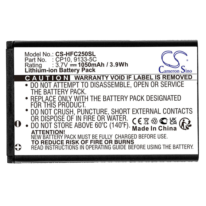 Mobile phone battery DORO 332 HARE LiiIon 3.7V 1050mAh CAMERON SINO