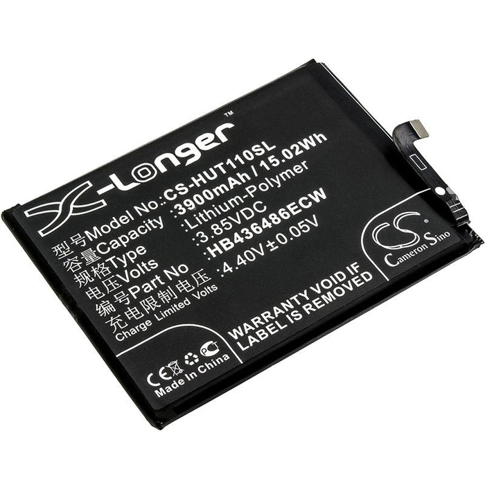 Mobile phone battery Huawei BLA-AL00, CLT-L04, G10 Plus HB436486ECW LiPo 3.85V 3900 mA Cameron Sino