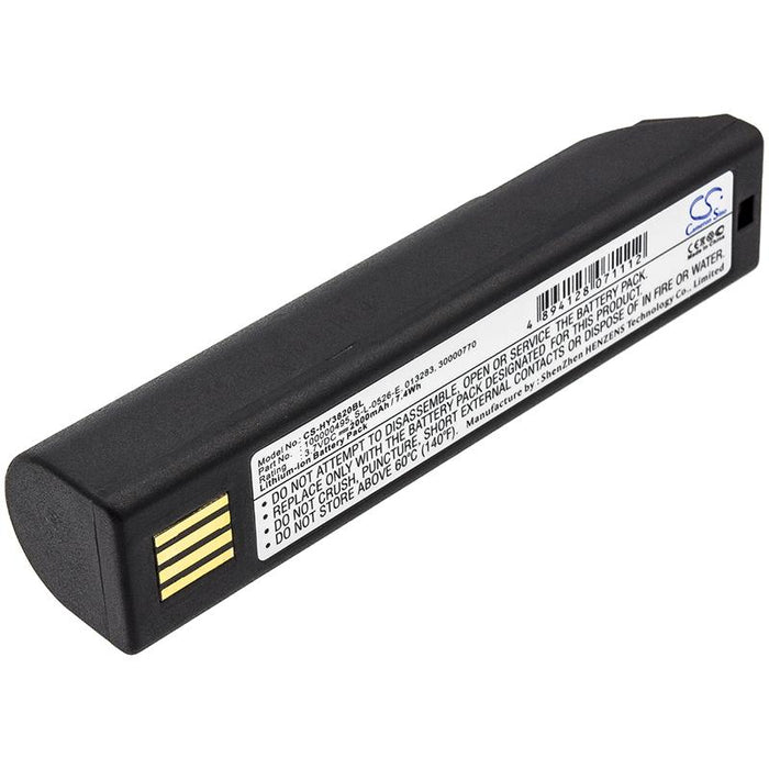 Battery for barcode scanner Honeywell 3820, 4820, 5620 100000495 LiIon 3.7V 2000mAh Cameron Sino
