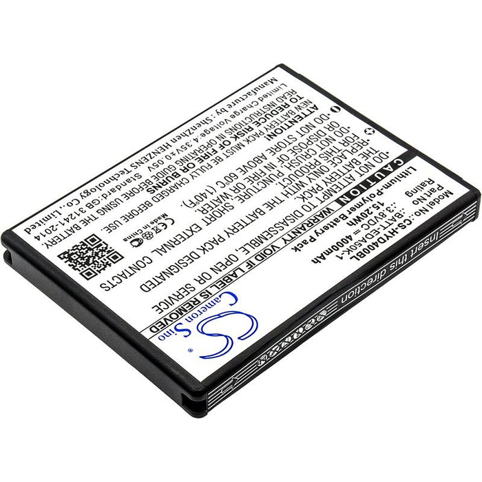 Battery for barcode scanner Honeywell EDA50 50129589-001 LiPo 3.8V 4000mAh Cameron Sino