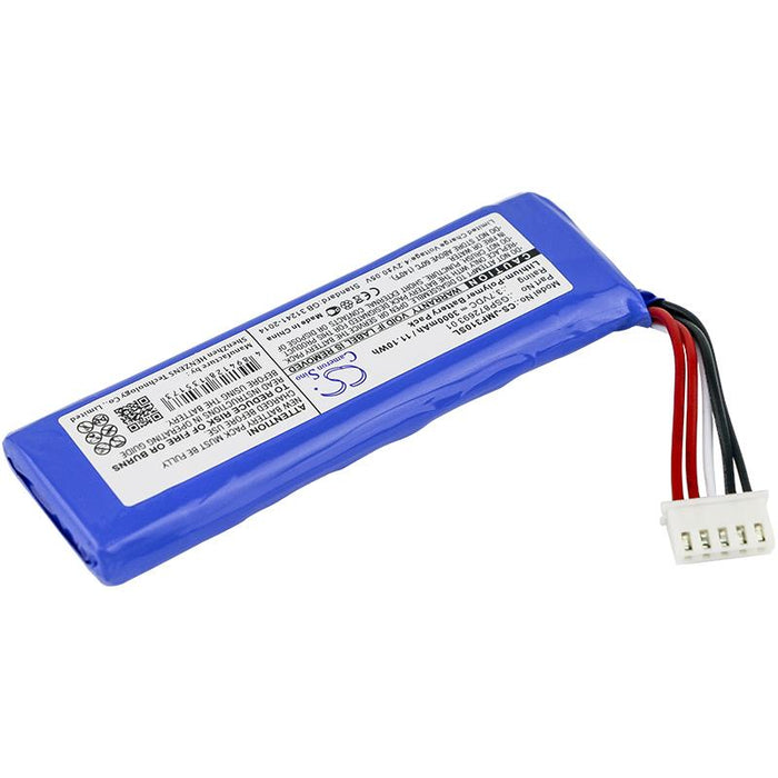 Battery for bluetooth speaker JBL Flip 4 GSP872693 01 3.7V 3000mAh LiPo Cameron Sino