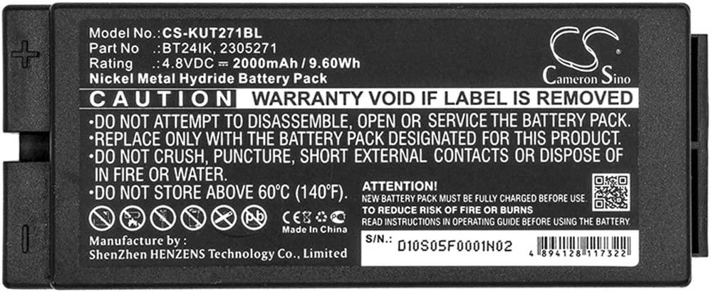 IKUSI CS-KUT271BL 4.8V 2000mAh Cameron Sino Faucet Remote Control Battery