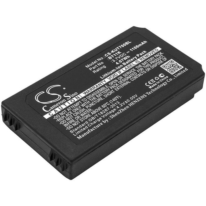 Remote control battery for faucet IKUSI T70/2 BT11K LiIon 3.7V 1100mAh Cameron Sino