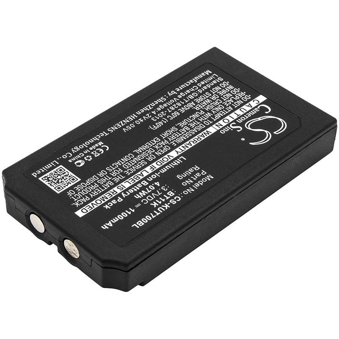 Remote control battery for faucet IKUSI T70/2 BT11K LiIon 3.7V 1100mAh Cameron Sino