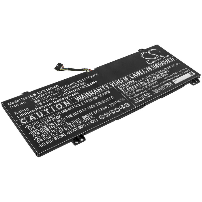 Laptop Battery LENOVO L18M4PF4 Xiaoxin Air 14 2019, Ideapad S540-14IWL 15.44V 3150mAh CAMERON SINO