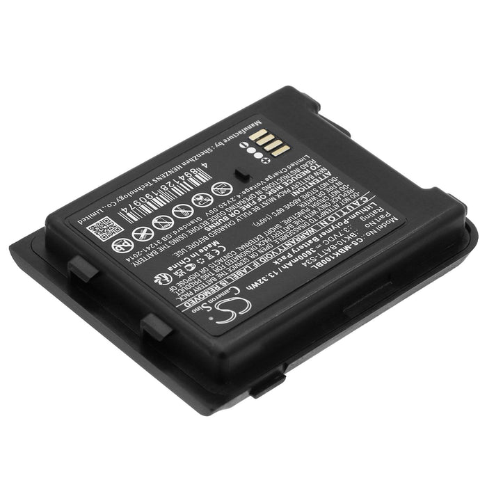M3 Mobile BK10 LiPo 3.7V 3600mAh Cameron Sino Barcode Scanner Battery