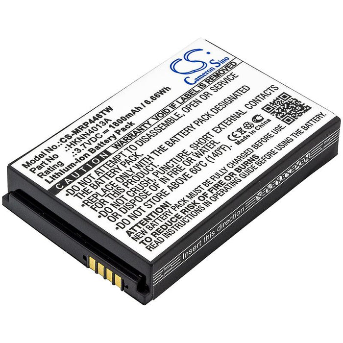 Battery for radio Motorola CLP1010, CLP1040, CLP1060, SL7500 LiIon 3.7V 1800mA Cameron Sino