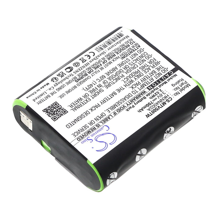 Battery for radio station Motorola EM1000.T5300, T800 1532/4002A NIMH 3.6V 700mA Cameron Sino