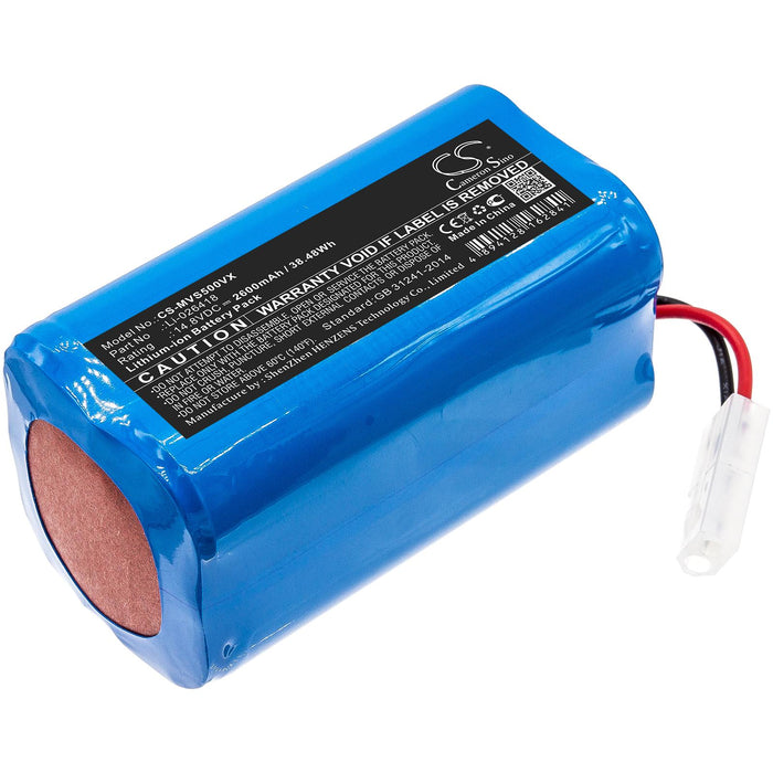Battery for vacuum cleaner XIAOMI G1 MI Robot , MI-G1 LiIon 14.8V 2600mAh CAMERON SINO