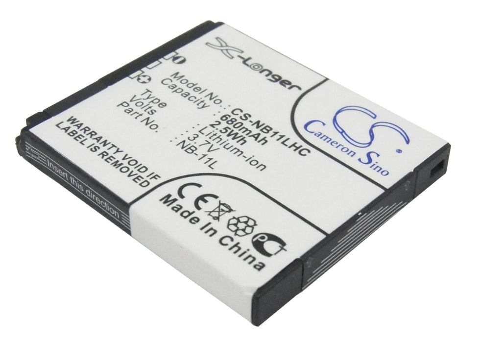 Camera battery CANON NB-11L LiIon 3.7V 680mAh Cameron Sino