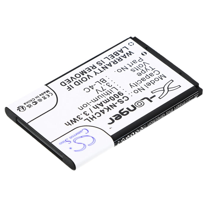 Battery for mobile phone NOKIA 6100, 6200, 107, 108 BL-4C LiIon 3.7V 900mAh CAMERON SINO