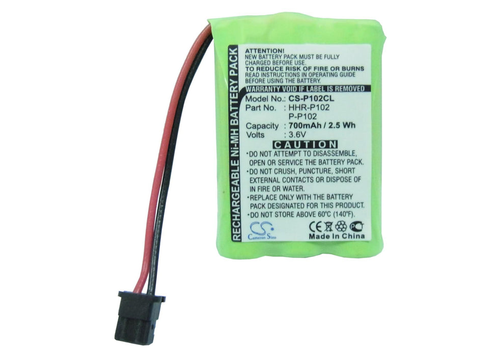 Phone Battery 3* AAA 3.6V NiMH 700mAh GPT207 for Panasonic KX-TC1210 Cameron Sino