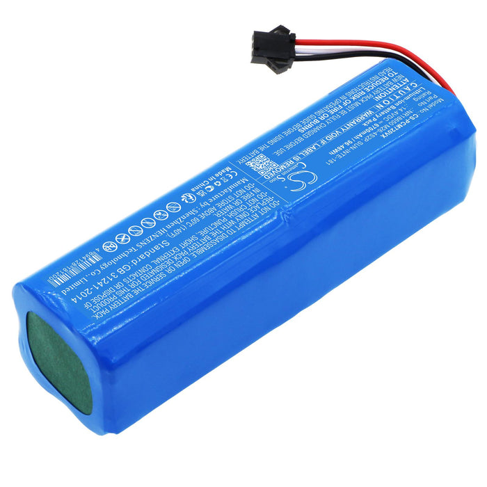 Battery for vacuum cleaner LENOVO Cleaner T1S pro, XIAOMI Roidmi Eve Plus LiIon 14.4V 6700mAh CAMERON SINO