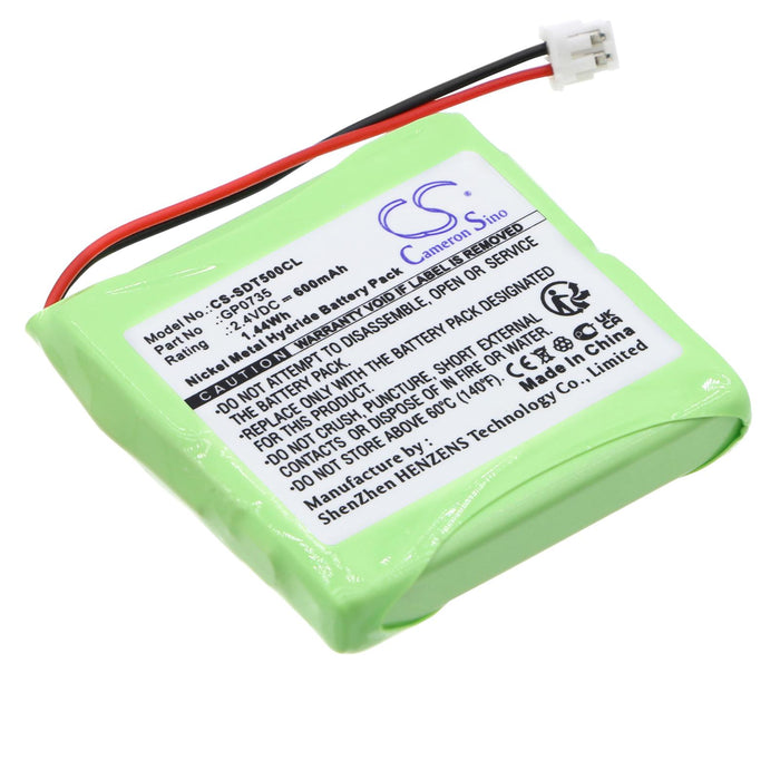 Doro TH50 TH60 Phone Battery 2.4V 600mAh NIMH SDT500CL Cameron Sino
