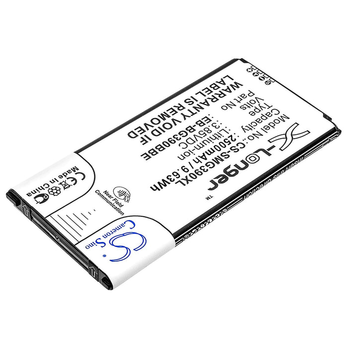 Cell phone battery SAMSUNG Galaxy Xcover 4, SM-G390 EB-BG390BBE LiIon 3.85V 2500mAh CAMERON SINO
