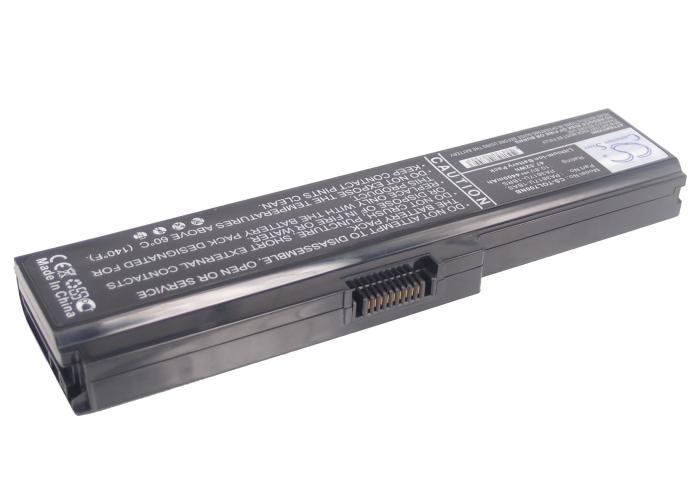 Laptop Battery Toshiba Satellite C650 C650D C660 C660D L650D L655 L750 PA3635U PA3817U, 10.8V, 4400mAh CAMERON SINO