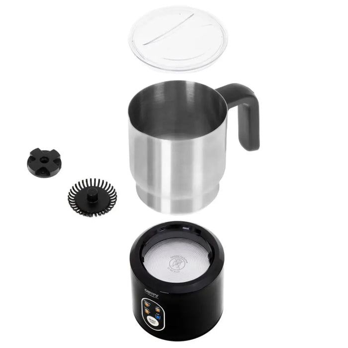 CAMRY CR 4498 automatic milk frother black silver - Milk frothersAGD-SDM<<<Home Appliance