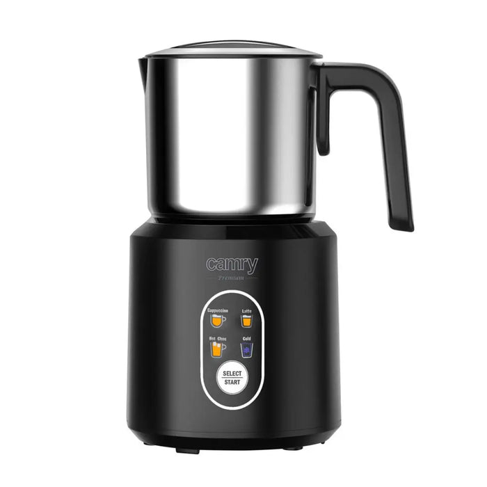 CAMRY CR 4498 automatic milk frother black silver - Milk frothersAGD-SDM<<<Home Appliance