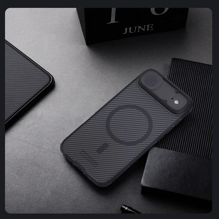 CamShield Pro Magnetic Case IP17 Air Transparent black - Cell phone cases and covers<<<HurtelXML