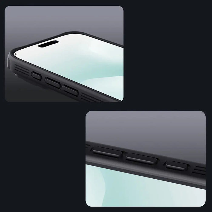 CamShield Pro Magnetic Case IP17 Pro Max Transparent black - Cell phone cases and covers<<<HurtelXML