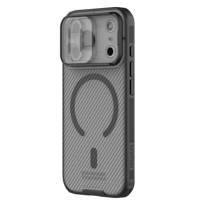 CamShield Pro Magnetic Case IP17 Pro Max Transparent black - Cell phone cases and covers<<<HurtelXML