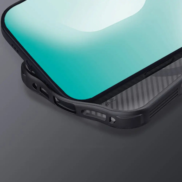 CamShield Pro Magnetic Case IP17 Pro Max Transparent black - Cell phone cases and covers<<<HurtelXML